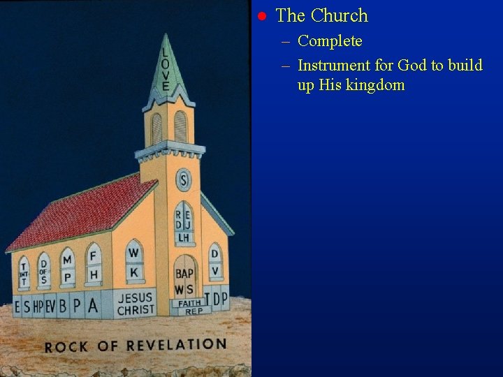 cm 2 l The Church – Complete – Instrument for God to build up