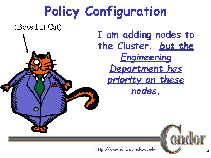 Policy Configuration (Boss Fat Cat) I am adding nodes to the Cluster… but the
