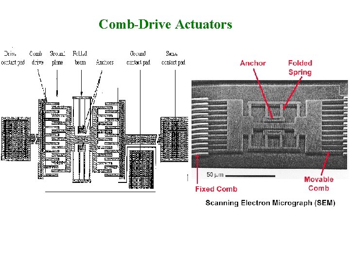 Comb-Drive Actuators 