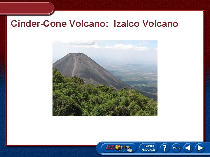 Cinder-Cone Volcano: Izalco Volcano 