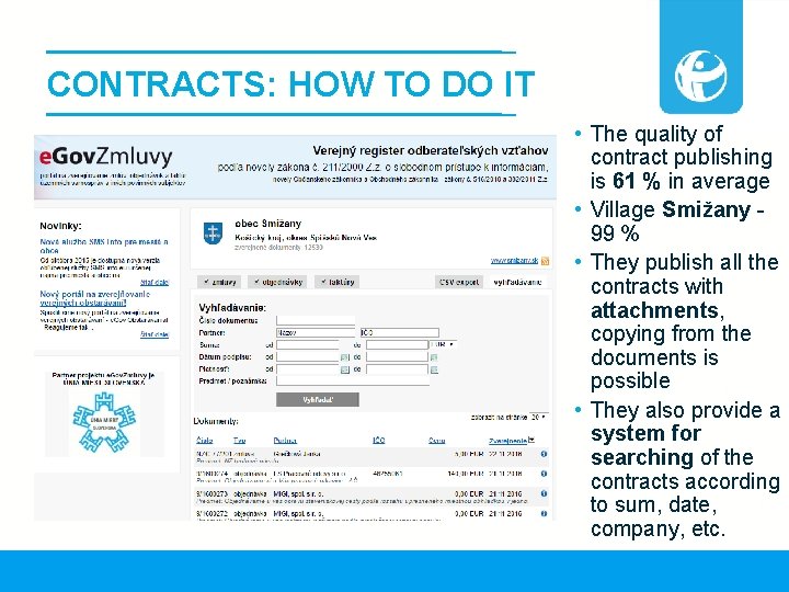 CONTRACTS: HOW TO DO IT • The quality of contract publishing is 61 %