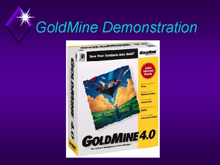 Gold. Mine Demonstration 
