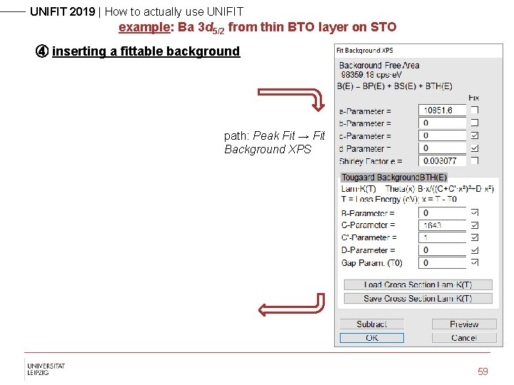 UNIFIT 2019 | How to actually use UNIFIT example: Ba 3 d 5/2 from