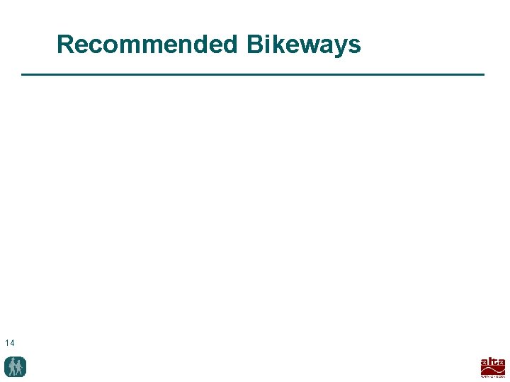 Recommended Bikeways 14 