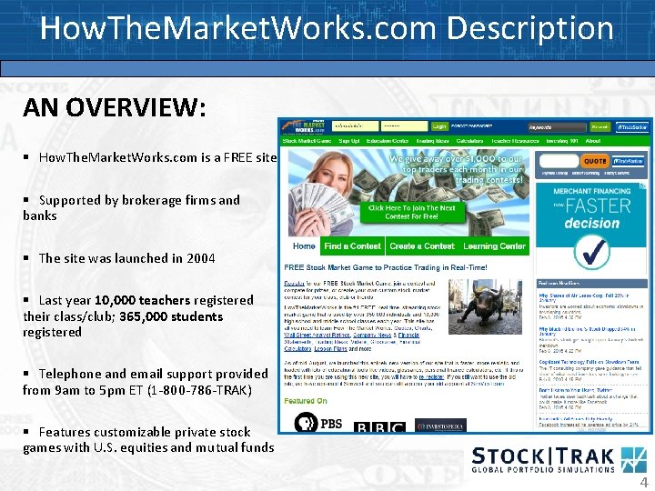 How. The. Market. Works. com Description AN OVERVIEW: § How. The. Market. Works. com