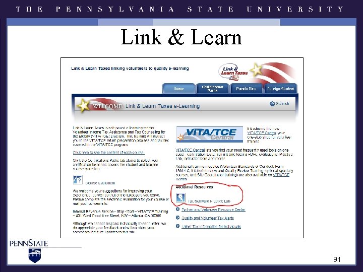 Link & Learn 91 Link & Learn 91