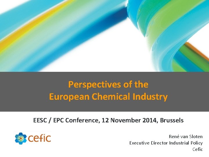 Perspectives of the European Chemical Industry EESC / EPC Conference, 12 November 2014, Brussels