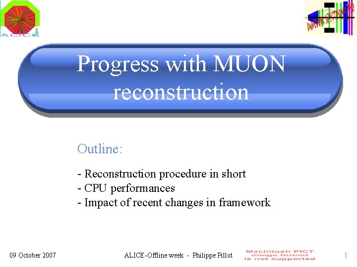 Progress with MUON reconstruction Outline: - Reconstruction procedure in short - CPU performances -