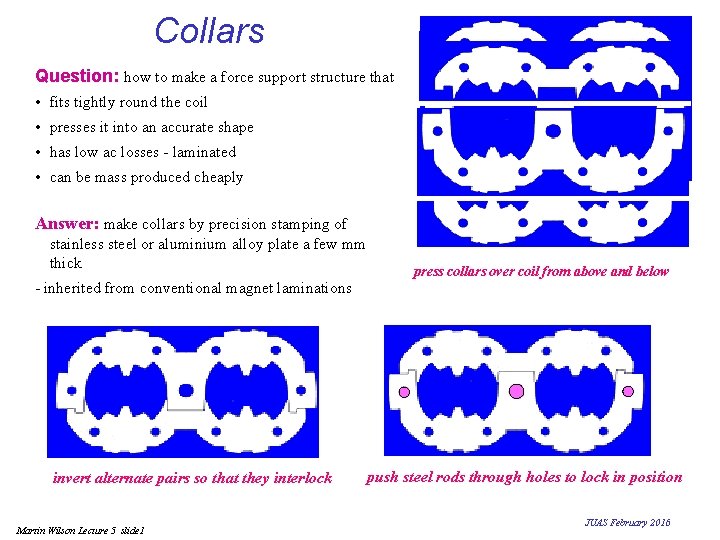 Collars Question: how to make a force support structure that • fits tightly round Collars Question: how to make a force support structure that • fits tightly round