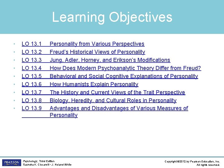 Learning Objectives • • • LO 13. 1 LO 13. 2 LO 13. 3