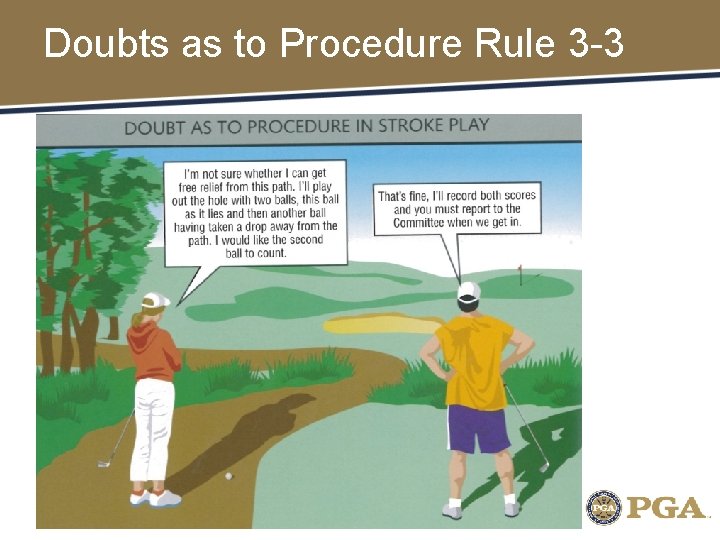 Doubts as to Procedure Rule 3 -3 