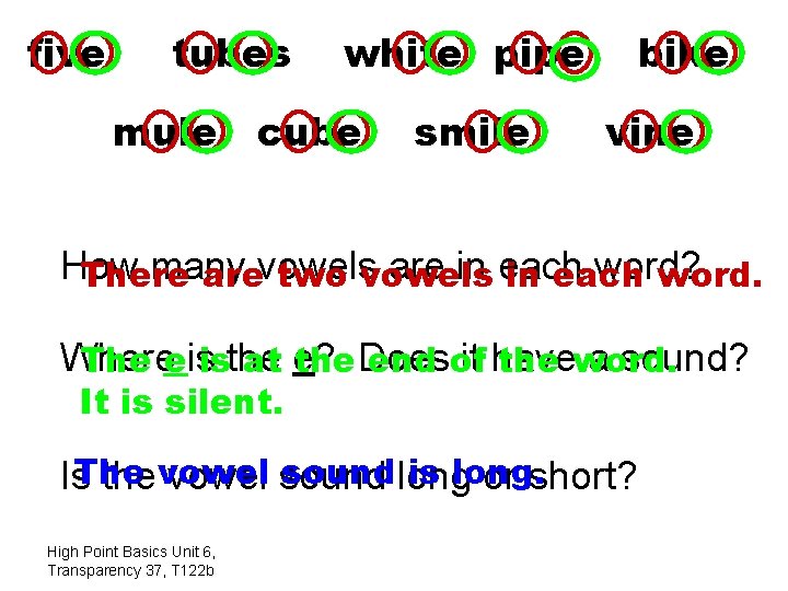 five tubes mule white pipe cube smile bike vine How many are in each