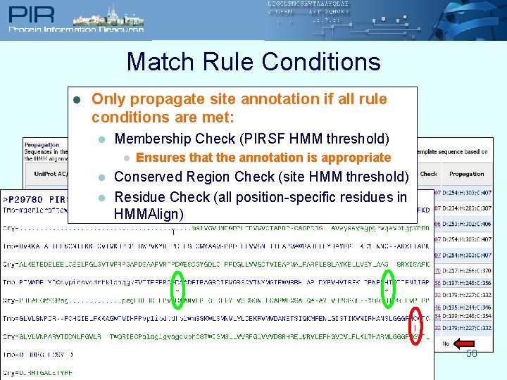 Match Rule Conditions l Only propagate site annotation if all rule conditions are met: