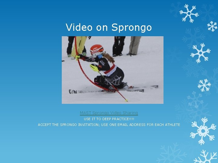 Video on Sprongo MAST Sprongo Video Sharing USE IT TO DEEP PRACTICE!!!! ACCEPT THE