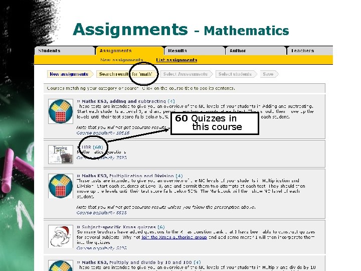 Assignments - Mathematics 60 Quizzes in this course Math 