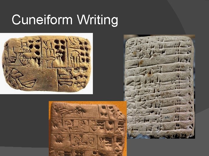 Cuneiform Writing 