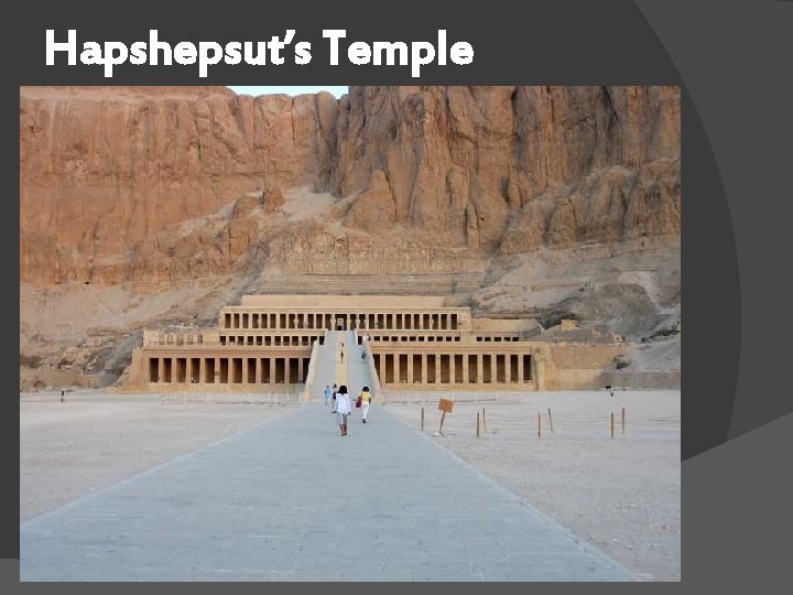 Hapshepsut’s Temple 