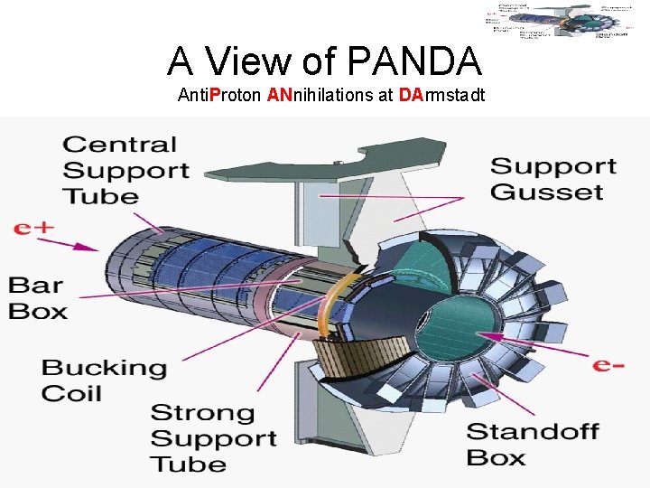 A View of PANDA Anti. Proton ANnihilations at DArmstadt 