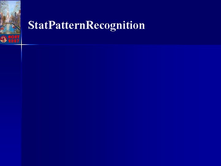 Stat. Pattern. Recognition 