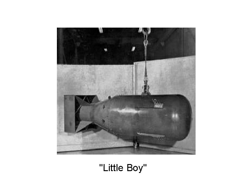 "Little Boy" 