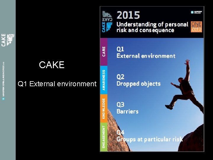 CAKE Q 1 External environment 