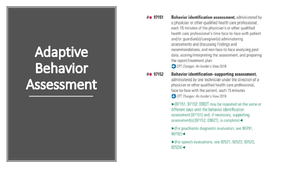 Adaptive Behavior Assessment 