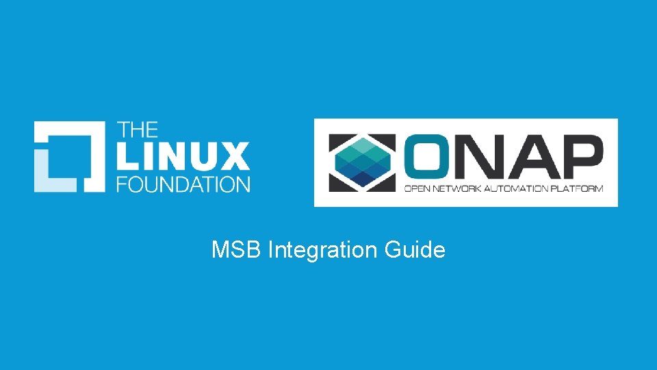 MSB Integration Guide 