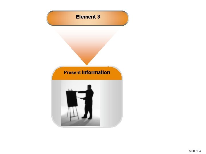 Element 3 Present information Slide 142 