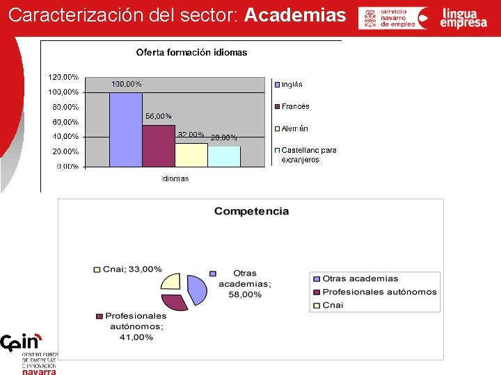 Caracterización del sector: Academias 