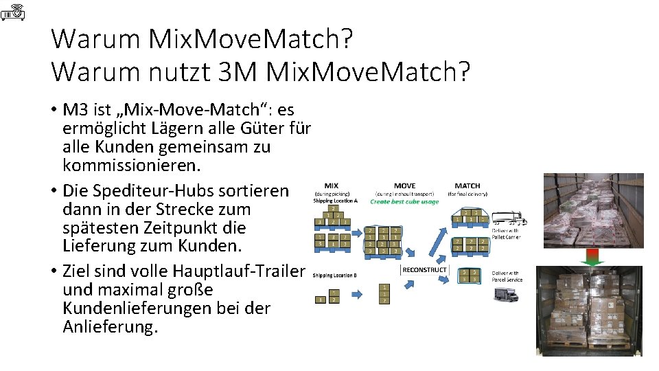 Warum Mix. Move. Match? Warum nutzt 3 M Mix. Move. Match? • M 3