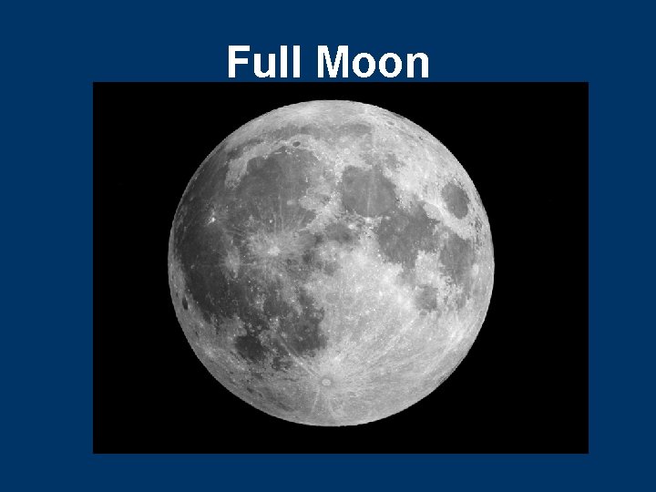 Full Moon 