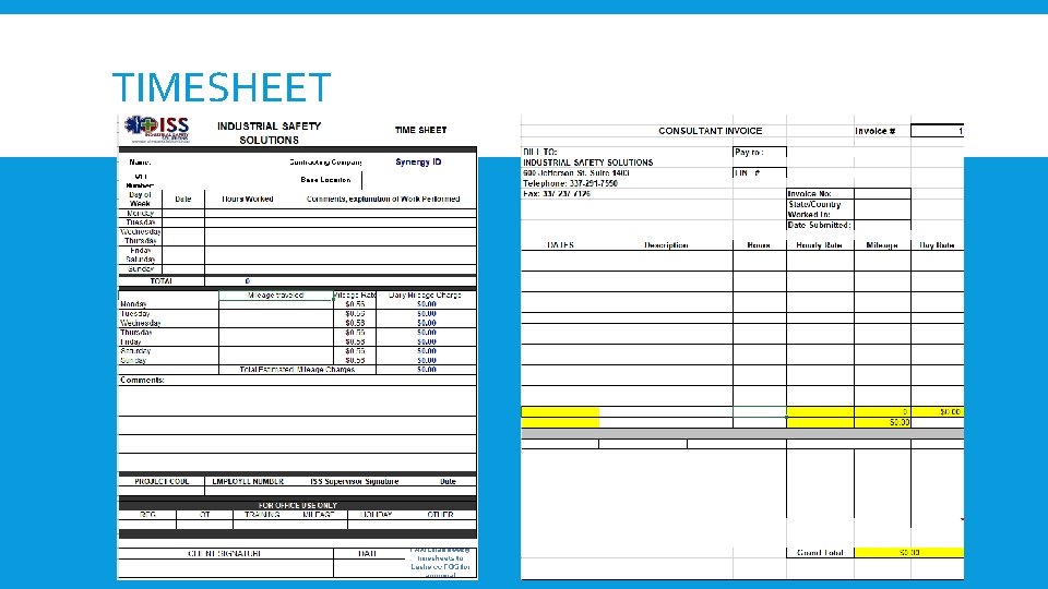 TIMESHEET 