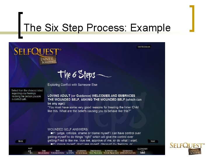 The Six Step Process: Example 
