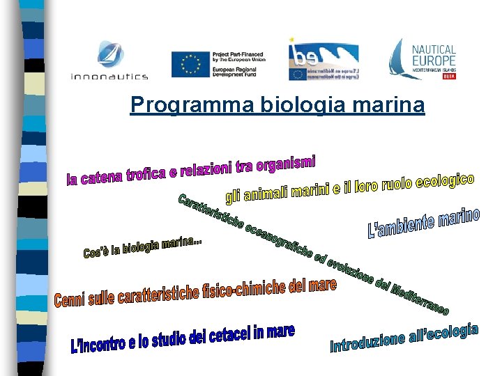 Programma biologia marina 