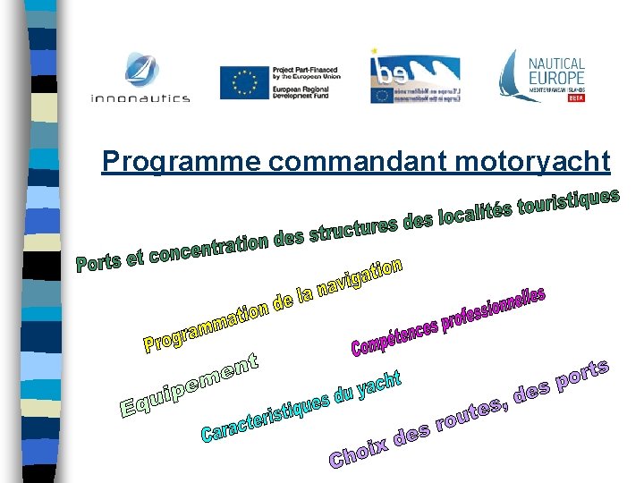 Programme commandant motoryacht 