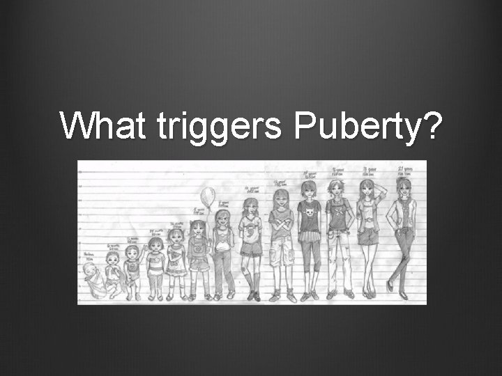 What triggers Puberty? 