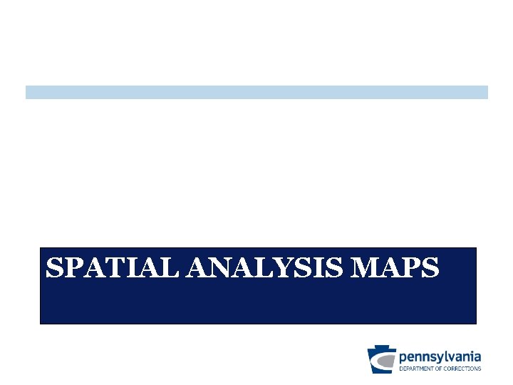 SPATIAL ANALYSIS MAPS 