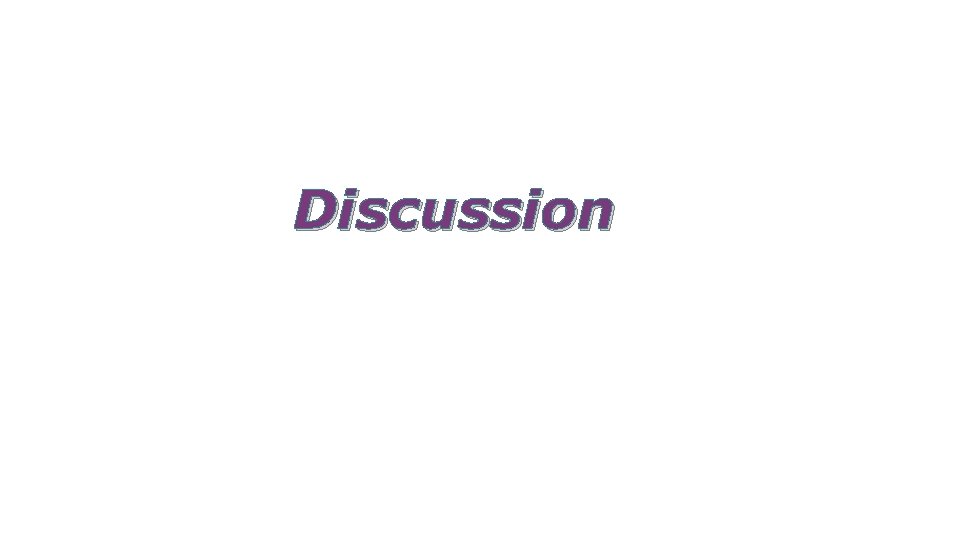 Discussion 