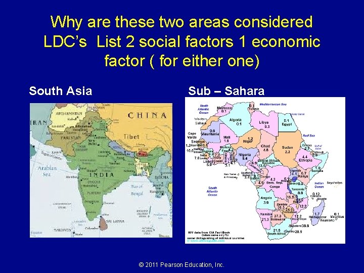 Why are these two areas considered LDC’s List 2 social factors 1 economic factor Why are these two areas considered LDC’s List 2 social factors 1 economic factor