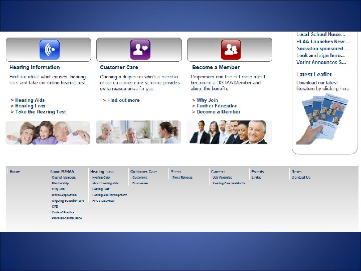 Exploring the new BSHAA website and membership area