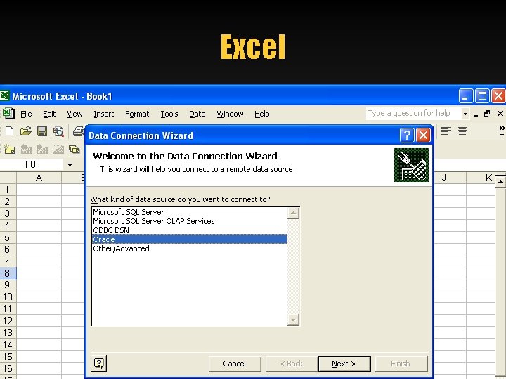 Excel screen shot 