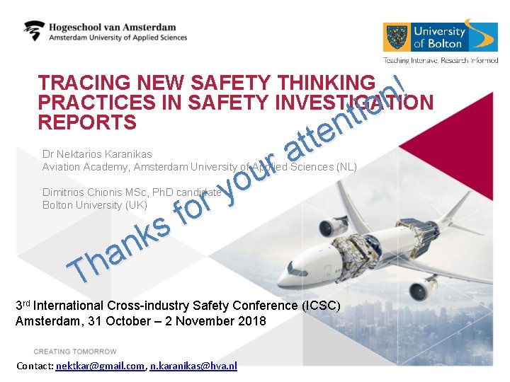 ! n o i t n e t t a r u o y