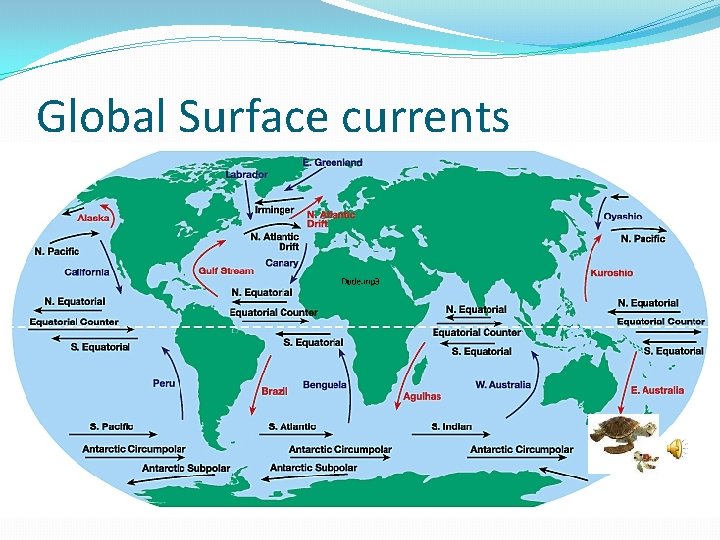 Global Surface currents 