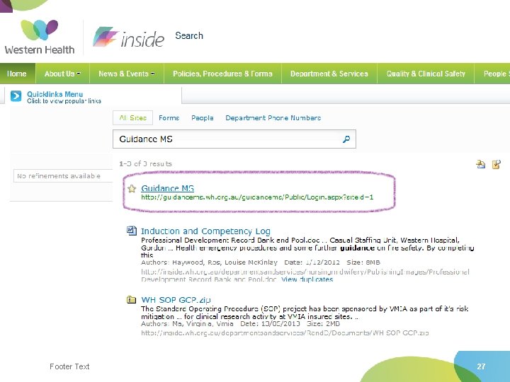 Footer Text 27 
