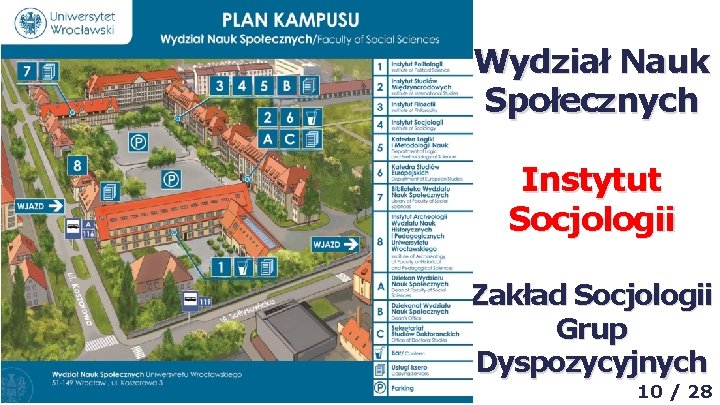 Wydział Nauk Społecznych » Projekty badawcze » Dorobek naukowy Instytut Socjologii Zakład Socjologii Grup