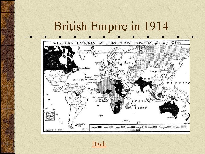 British Empire in 1914 Back 
