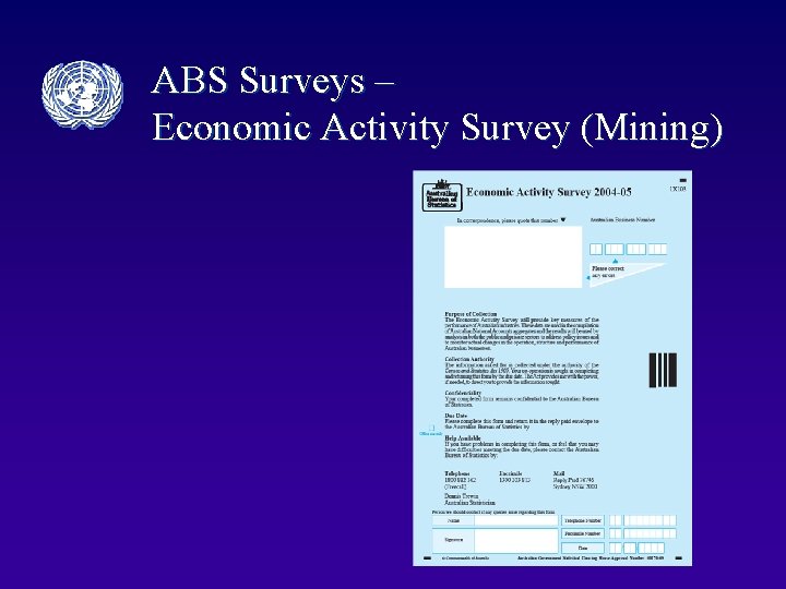 ABS Surveys – Economic Activity Survey (Mining) 