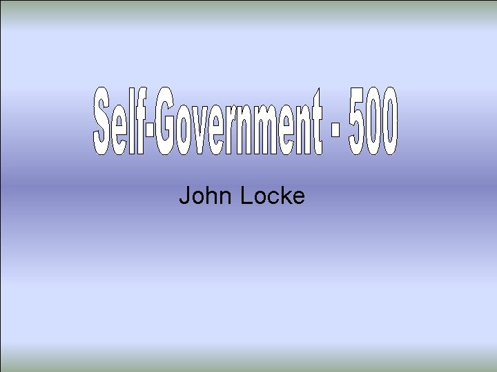 John Locke 