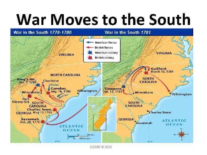 War Moves to the South CICERO © 2010 