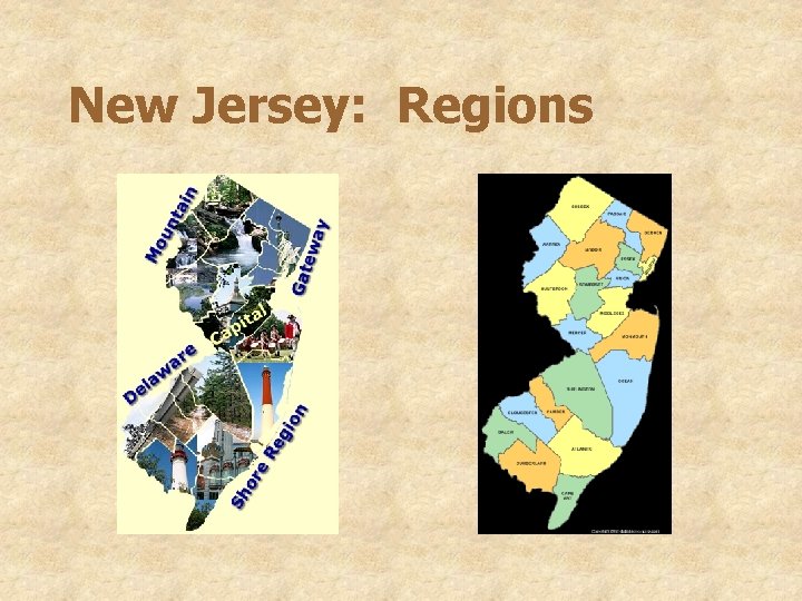 New Jersey: Regions New Jersey: Regions